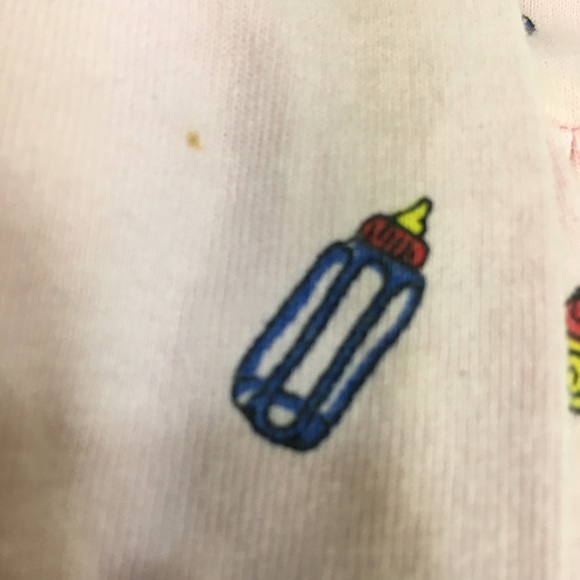 Painting Red Rhinos Pink Bubble Suit - Picture 4 of 9